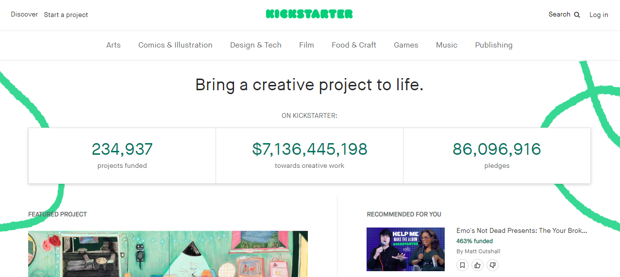 Kickstarter is one of the crowdfunding options for Nigerians