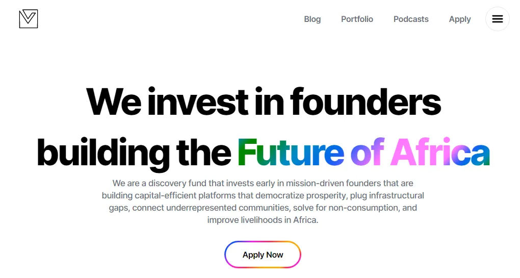 Venture Platform is a prominent startup investor in Nigeria