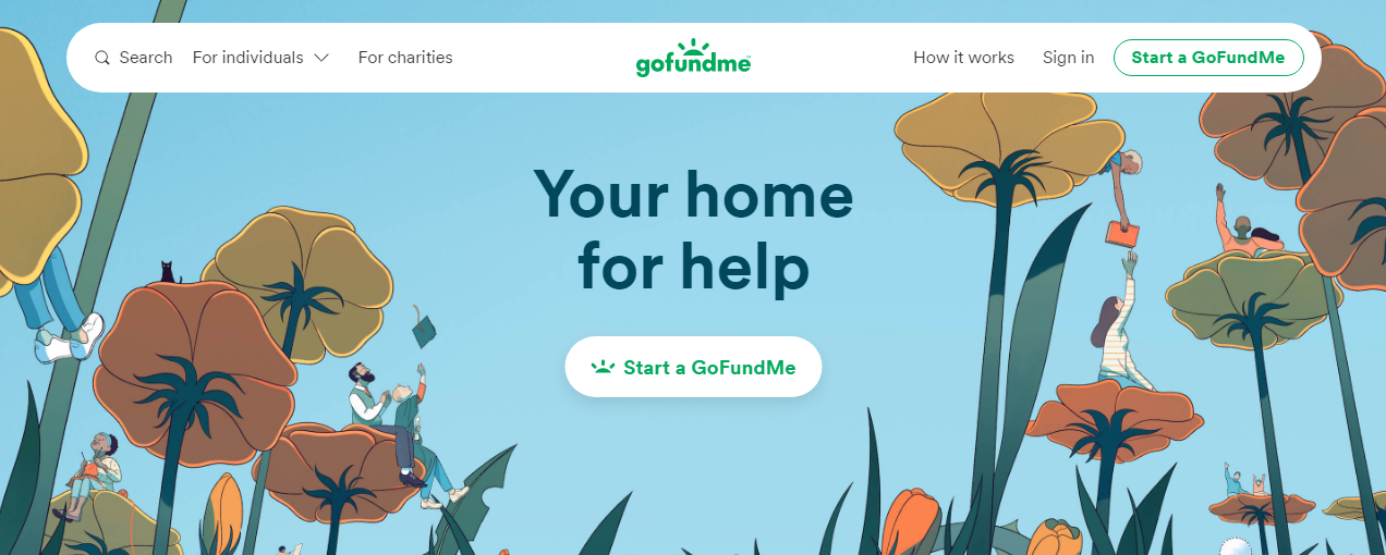 GoFundMe is another crowdfunding website for Nigerians