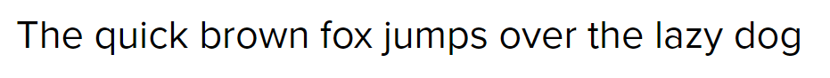 What proxima nova font looks like
