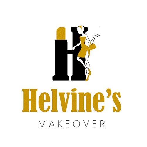 Helvine Makeover logo design