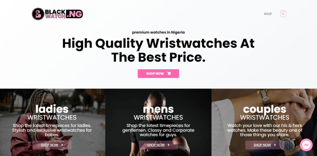Blackwatch NG Website Design