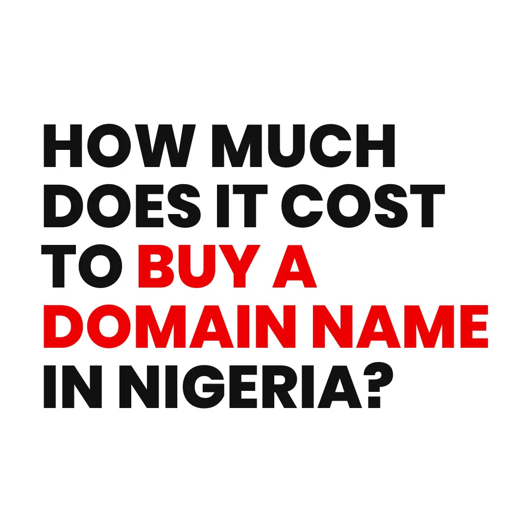 How much does it cost to buy a Domain Name in Nigeria?