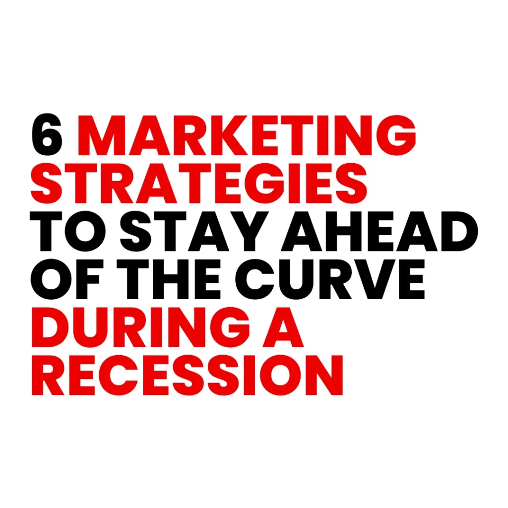 marketing during a recession